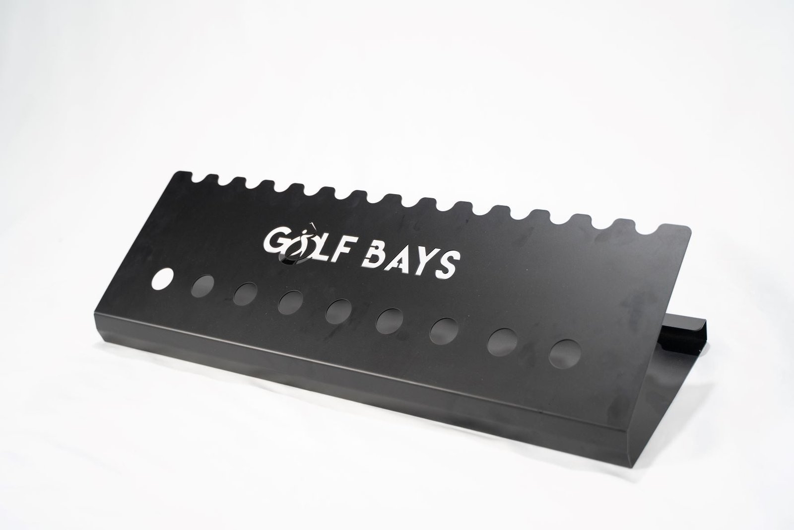 GolfBays Golf Club Display Rack (14 Clubs & 9 Balls) - golf club organizer