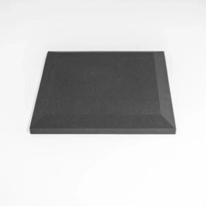 Black Bevelled Foam Wall Tiles